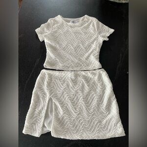 Princess Polly, white set, size 4, great condition